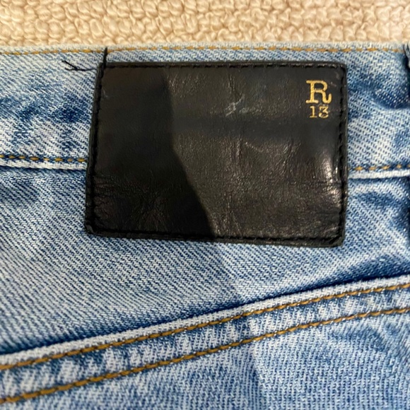 R13 The Bowie Jeans In Hyde Size 25. Brand new. Never worn - Picture 5 of 9
